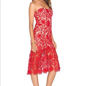 Jarlo Charlie Dress in red